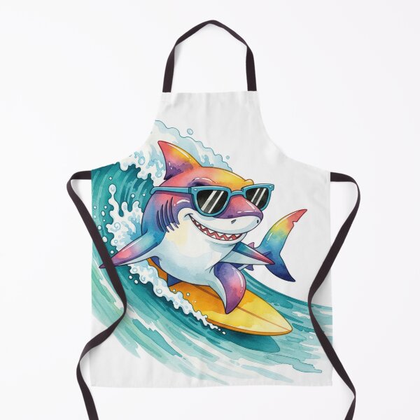 Item preview, Let's watch the sharks fight at night. designed and sold by SmileShopAJ.