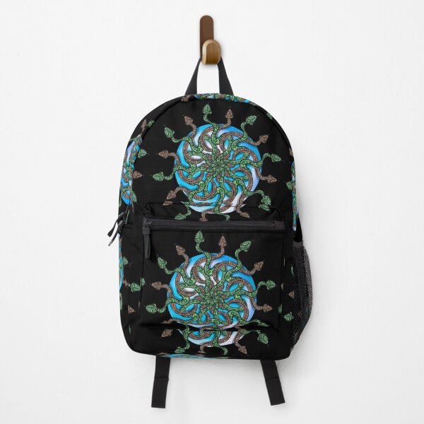 Item preview, Intertwined Snake Mandala with shadows designed and sold by DaveDanchuk.