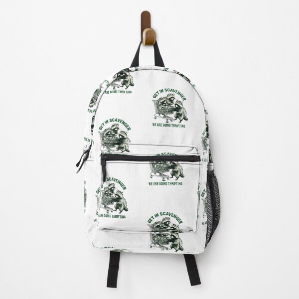Item preview, "Get in Scavenger, We are Going Thrifting" Raccoon Design designed and sold by Colorful-Garden.