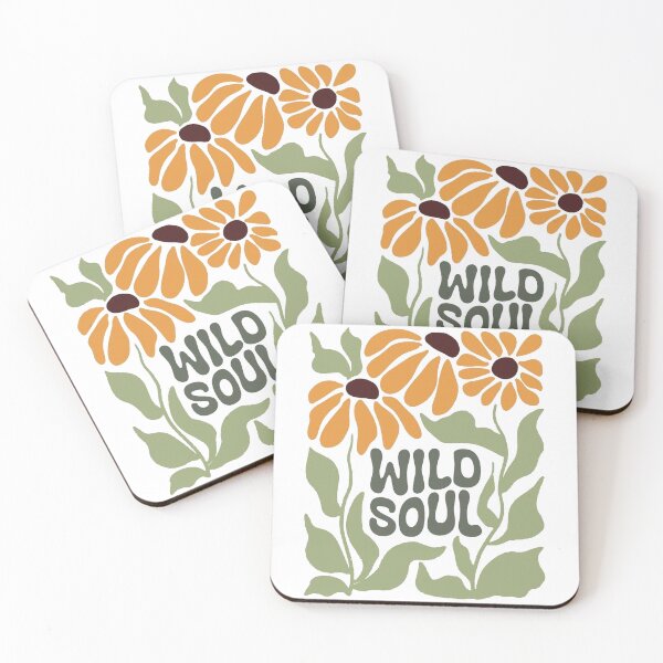 Item preview, Wild Soul Sunflower Quote designed and sold by lea-lani.