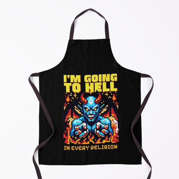 Item preview, I'm Going To Hell in Every Religion designed and sold by dudelinart.