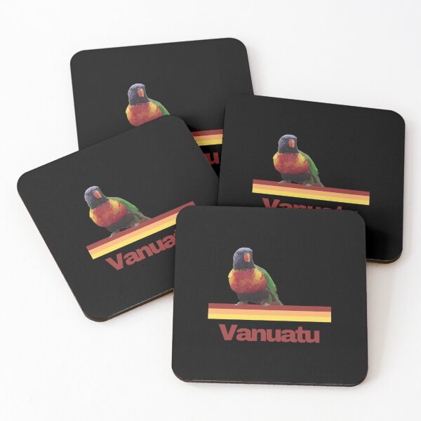 Item preview, Vanuatu, rainbow lorikeet, profit supports ocean conservation  designed and sold by seekingclarity.