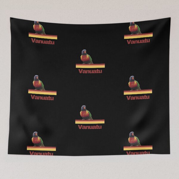 Item preview, Vanuatu, rainbow lorikeet, profit supports ocean conservation  designed and sold by seekingclarity.