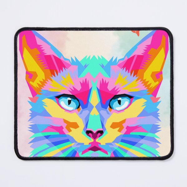 Item preview, Skybound Psychedelic Kitty designed and sold by Vellian.