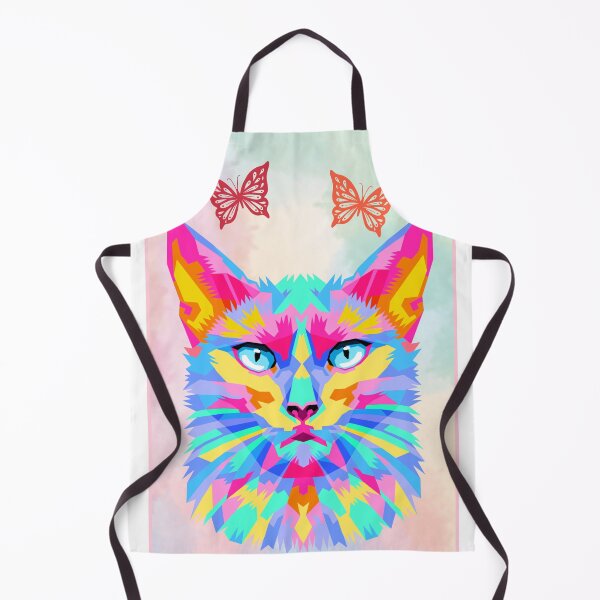 Item preview, Skybound Psychedelic Kitty designed and sold by Vellian.