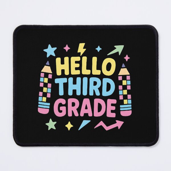 Item preview, Back to School Teacher Kids Hello Third Grade Team 3rd Grade  designed and sold by tmerchtrends.