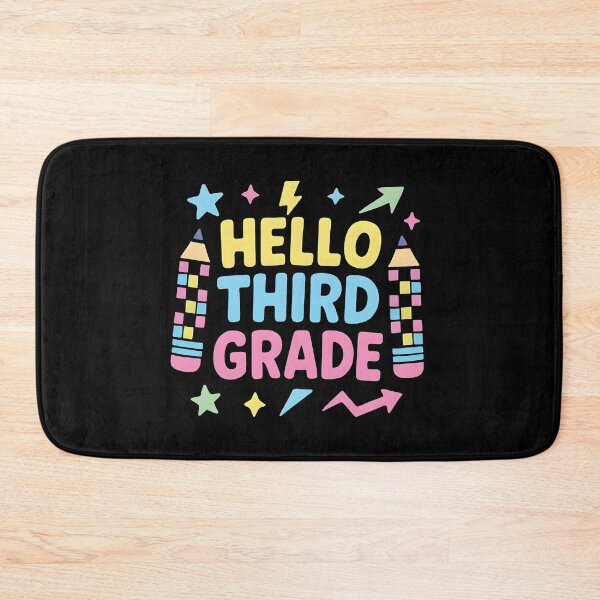Item preview, Back to School Teacher Kids Hello Third Grade Team 3rd Grade  designed and sold by tmerchtrends.