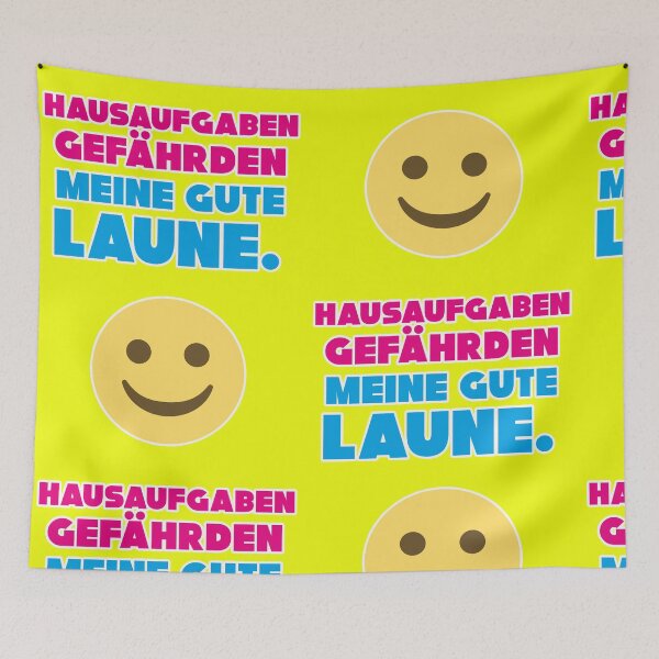 Item preview, Homework is ruining my good mood designed and sold by Mauswohn.