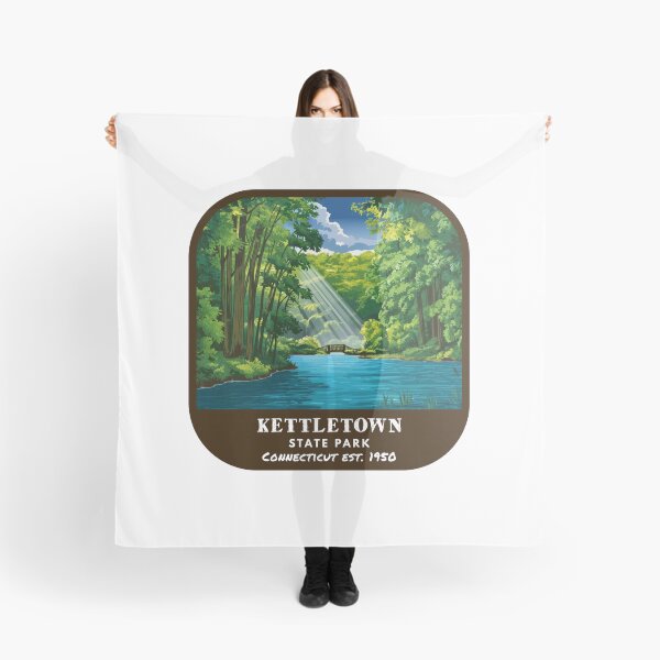 Item preview, Vintage Kettletown State Park (Connecticut State Park) designed and sold by RabbitK.