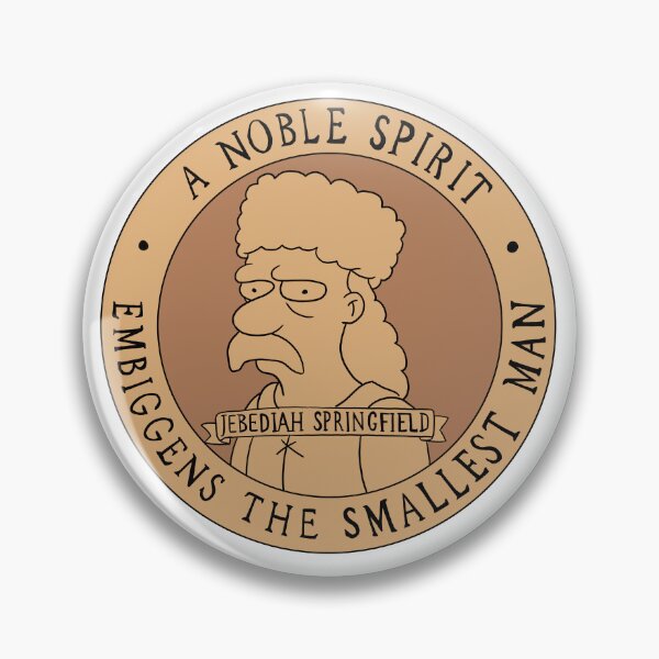 Item preview, Jebediah Springfield Town Crest designed and sold by PlatinumPlastic.