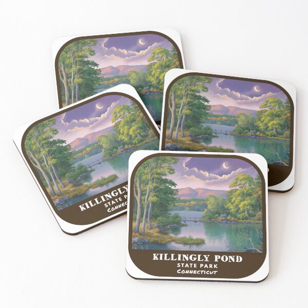 Item preview, Vintage Killingly Pond State Park (Connecticut State Park) designed and sold by RabbitK.