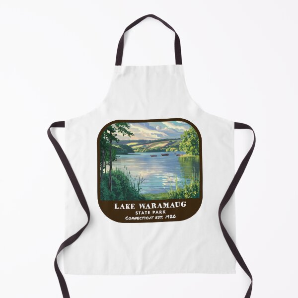 Item preview, Vintage Lake Waramaug State Park (Connecticut State Park) designed and sold by RabbitK.