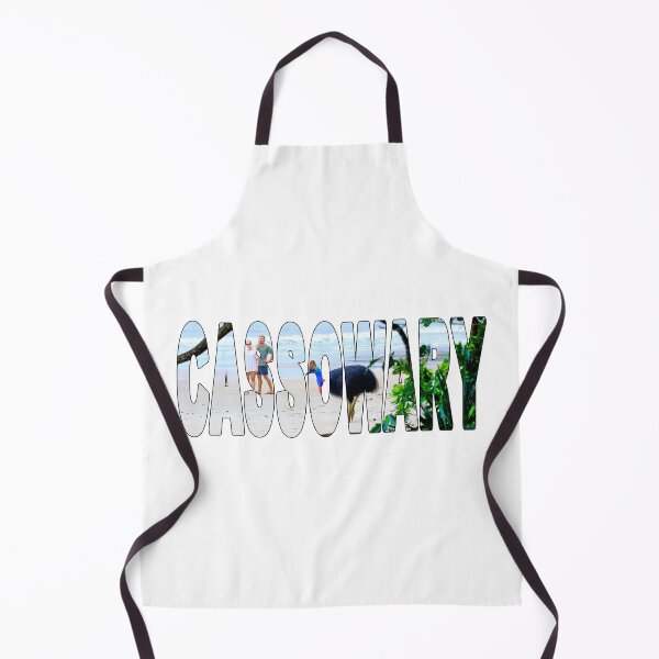 Item preview, CASSOWARY - Tropical North QLD Etty Beach with Tourists designed and sold by Adam Gormley.