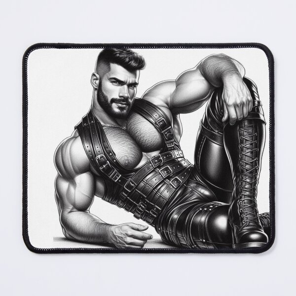 Item preview, Gay San Francisco Leather Bar Pride Graphic Design designed and sold by ItsAKinkThing.