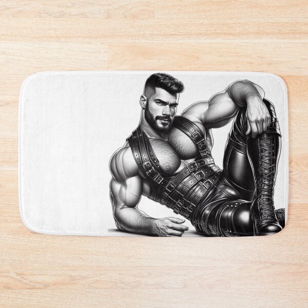 Item preview, Gay San Francisco Leather Bar Pride Graphic Design designed and sold by ItsAKinkThing.