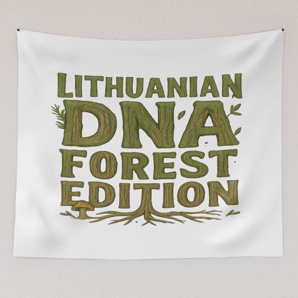 Item preview, Lithuanian DNA: Europe’s Forest Landmark Adventure designed and sold by Globalcitytees.