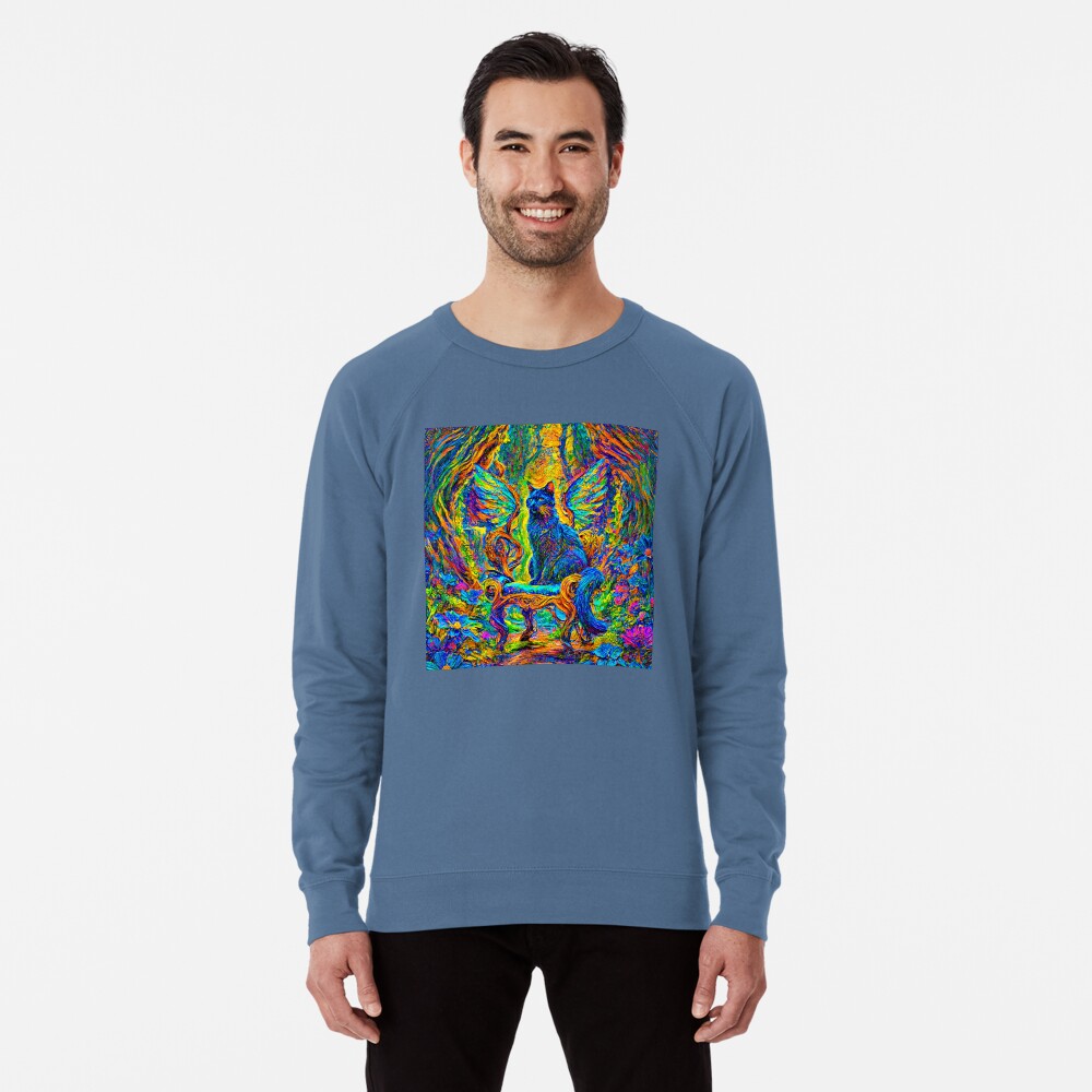 Item preview, Lightweight Sweatshirt designed and sold by blackhalt.