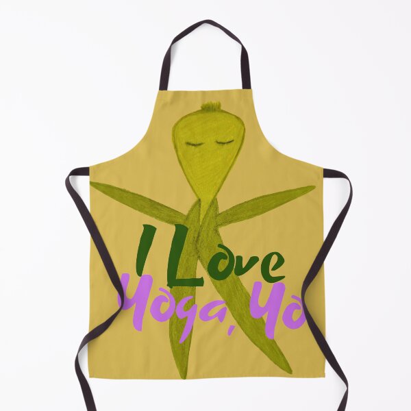 Item preview, I Love Yoga,Yo Playful Onion Design designed and sold by MotivTrustArt.