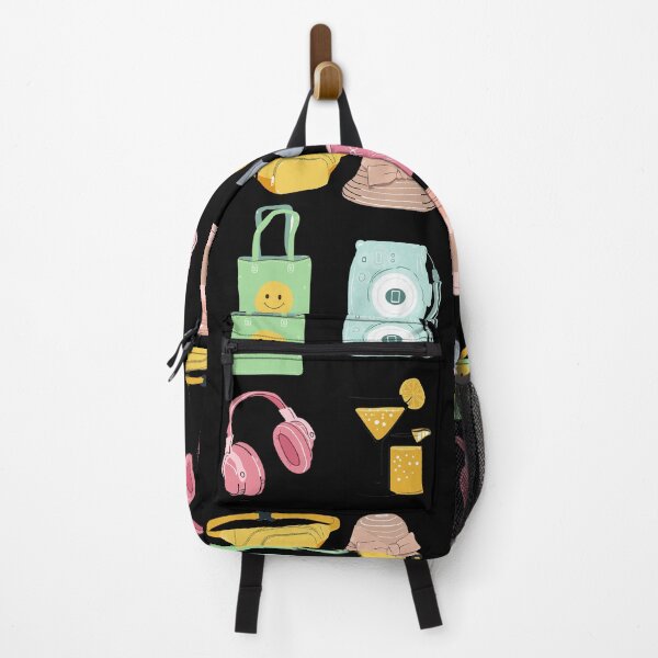 Item preview, Travel Essentials Illustration – Cute Aesthetic Vacation Icons designed and sold by lunacustomsph.