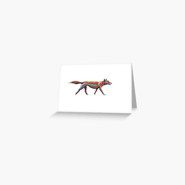 Item preview, Arte pop de dingo corriendo designed and sold by WildTreasures33.