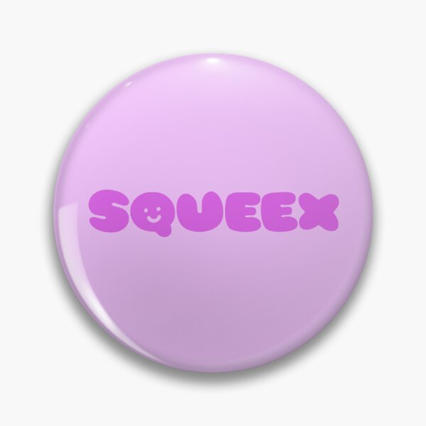 Item preview, Squeex Smile Puffy Purple Text designed and sold by oohfluff.