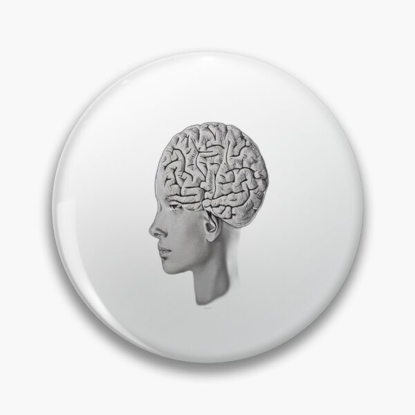 Artikelvorschau, Neuro Muse – Surreale Illustration der Frauen- und Gehirnanatomie entworfen und verkauft von Imprintmarket.