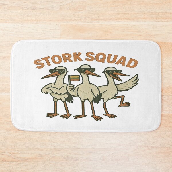 Item preview, Stork Squad: Lithuania’s Coolest Travel Crew designed and sold by Globalcitytees.