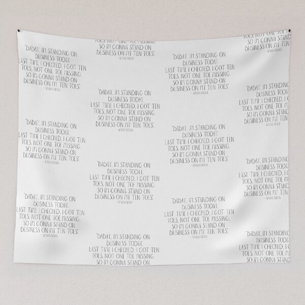 Item preview, baby, i'm standing on business today. designed and sold by pnkrose.