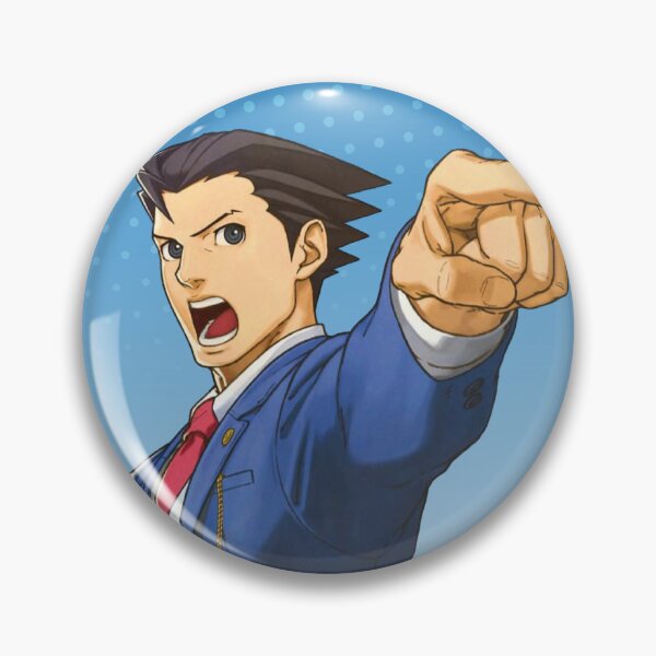 Item preview, Phoenix Wright Portrait designed and sold by oohfluff.