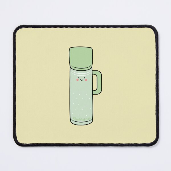 Item preview, Cute thermal flask camping designed and sold by fluffyfamcraft.