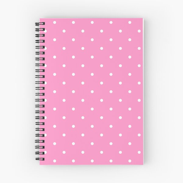 Aperçu de l'œuvre Motif à pois roses et blancs classique – Style rétro minimaliste créée et vendue par DaisyHouse.