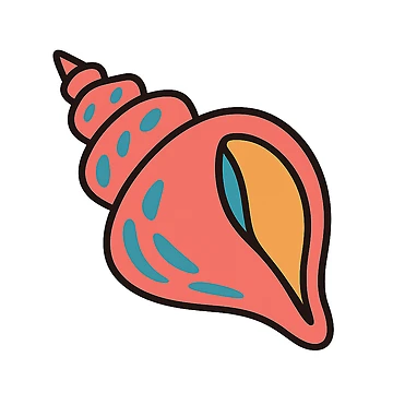 Artwork thumbnail, Magic Conch Shell by alpha-Designs-