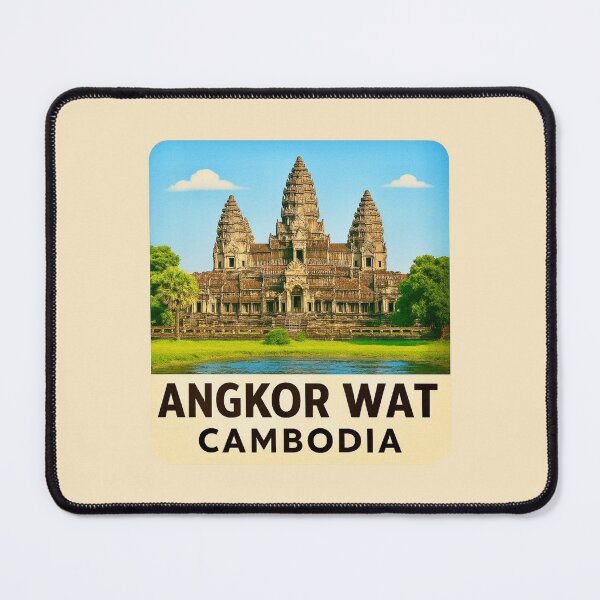 Item preview, Angkor Wat - Cambodia's Ancient Marvel  designed and sold by Myra365Art.