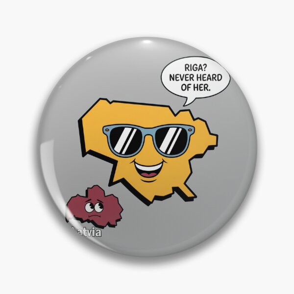 Item preview, Riga? Never Heard of Her — Funny Lithuania Europe Travel Landmark designed and sold by Globalcitytees.