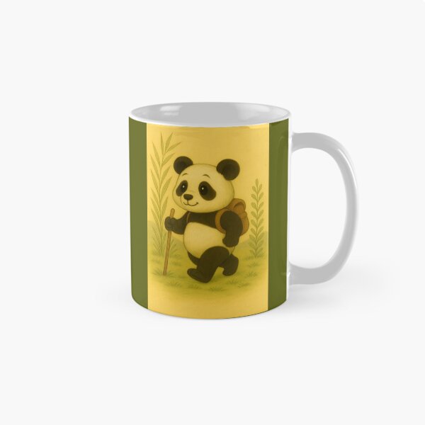 Item preview, PJ Panda Hiking designed and sold by ArtsyRexy.