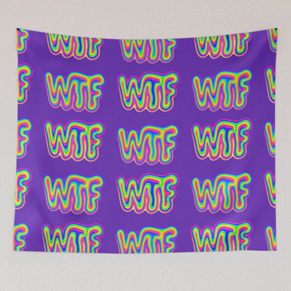 Item preview, WTF, cool saying, party designed and sold by Mauswohn.