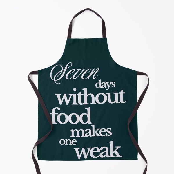 Item preview, Seven days without food, makes one "weak" tshirt designed and sold by Minerbetter.