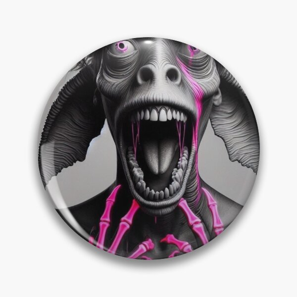Item preview, "Screamin' Demon Neon Glam Slam!" designed and sold by Print Fiction.