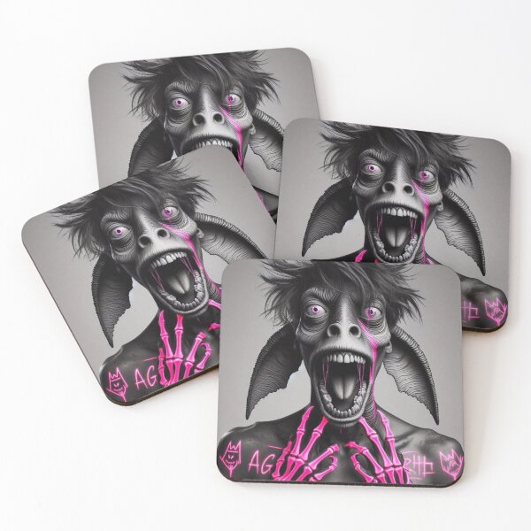 Item preview, "Screamin' Demon Neon Glam Slam!" designed and sold by Print Fiction.