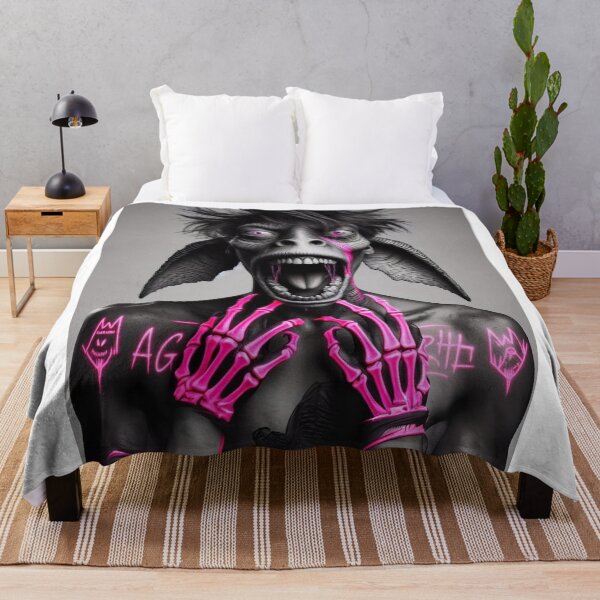 Item preview, "Screamin' Demon Neon Glam Slam!" designed and sold by Print Fiction.