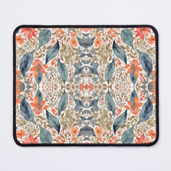 Item preview, Watercolor leaves and flowers designed and sold by WinusYTS.