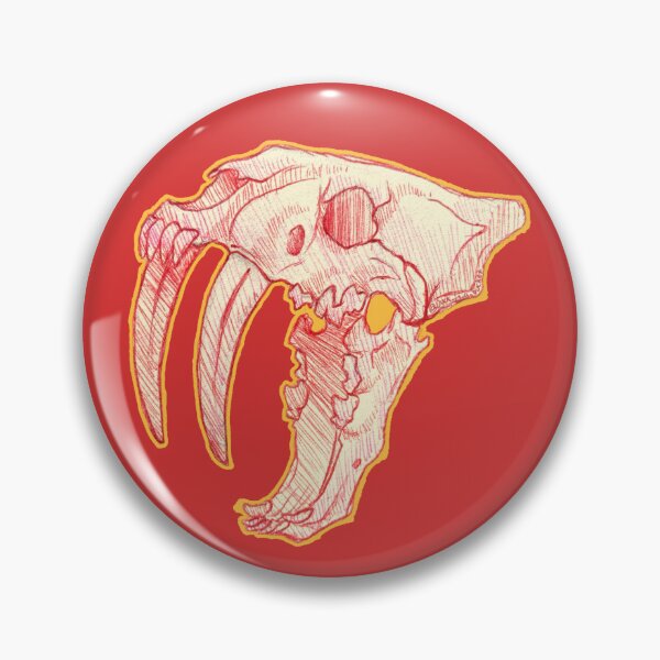 Item preview, Smilodon skull designed and sold by Duck_in_a_bucket.