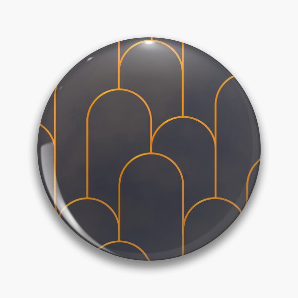 Item preview, Geometric Shape Golden Art Design Print  designed and sold by Artist300DPI.