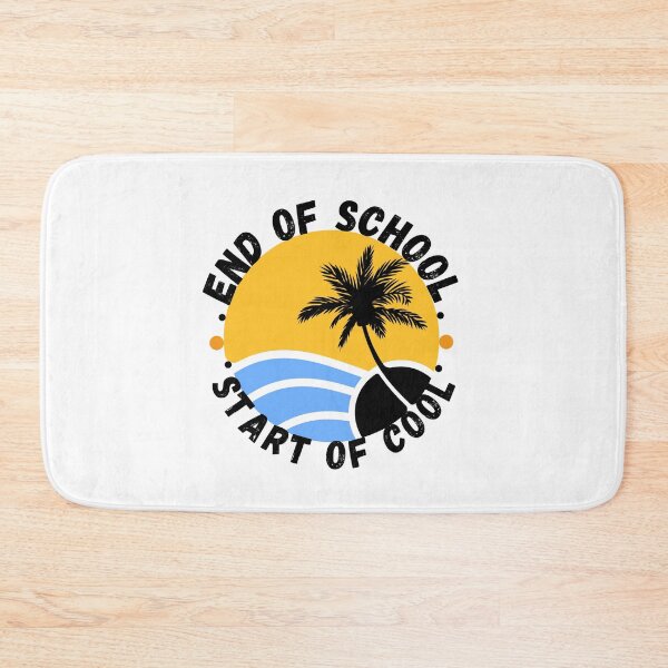 Item preview, End of School, Start of Cool – Sunset Tree Seashore Vibes designed and sold by kaviyadesigns.