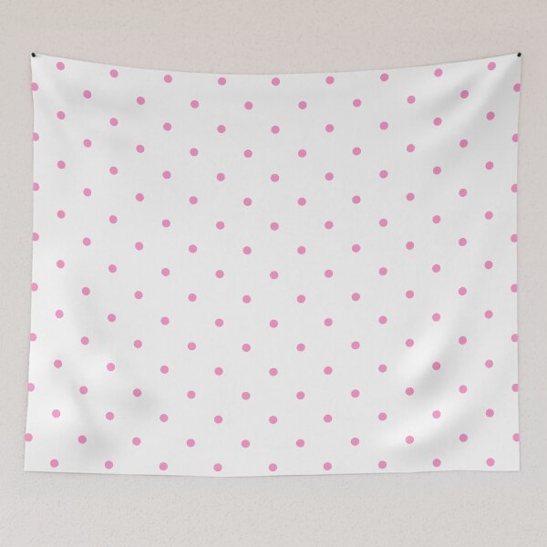 Item preview, Classic Pink and White Polka Dot Pattern – Retro Minimalist Style designed and sold by DaisyHouse.
