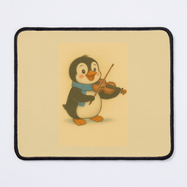 Artikelvorschau, Pengi Pinguin spielt Geige entworfen und verkauft von ArtsyRexy.