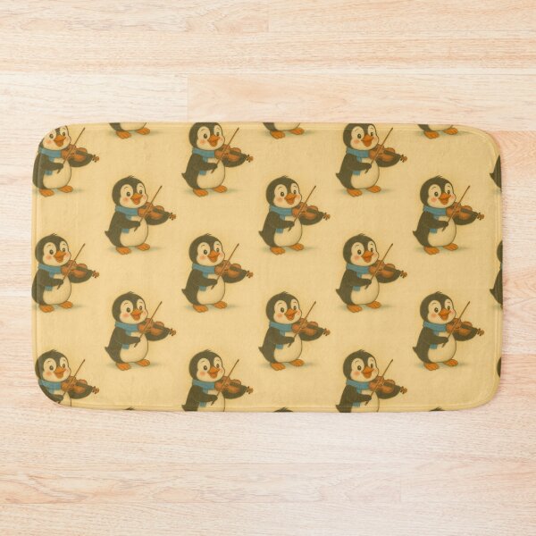 Item preview, Pengi Penguin Plays Violin designed and sold by ArtsyRexy.