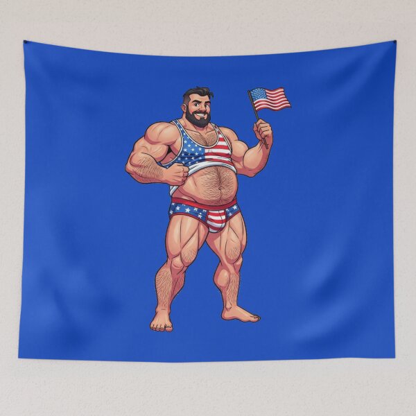 Item preview, Patriotic Bear (US) designed and sold by MESMERIZEDesign.