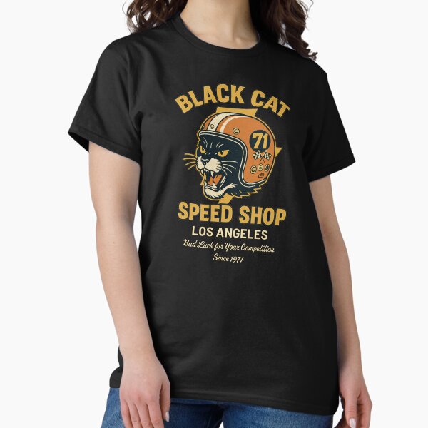 Item preview, Black Cat Speed Shop designed and sold by HeyBurton.