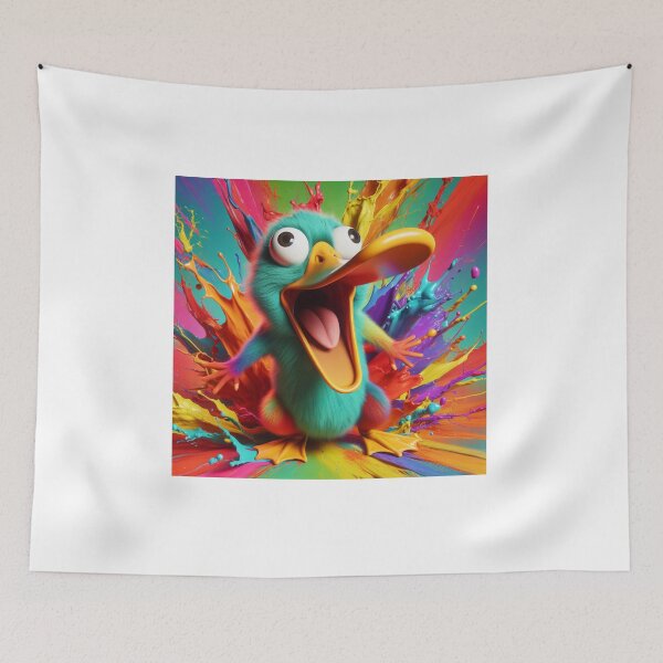 Item preview, ARTISTIC RENDITION OF PERRY PLATYPUS CARTOONS designed and sold by Catalina Kate.